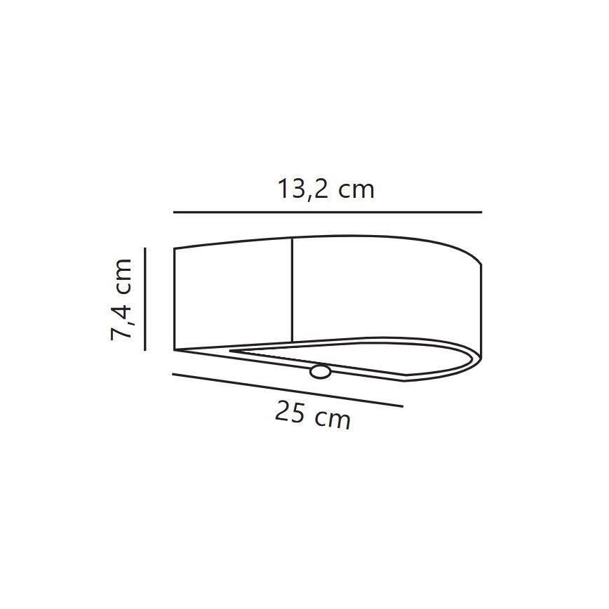 Nordlux - Светодиодный настенный светильник на солнечной батарее с датчиком MONAY LED/5W/5V 3000K IP44
