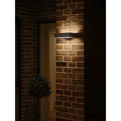 Nordlux - Светодиодный настенный светильник на солнечной батарее с датчиком MONAY LED/5W/5V 3000K IP44