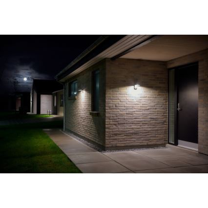 Nordlux - Светодиодный настенный светильник на солнечной батарее с датчиком RICA LED/5W/3,7V IP44 круглый