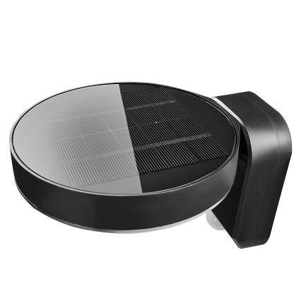 Nordlux - Светодиодный настенный светильник на солнечной батарее с датчиком RICA LED/5W/3,7V IP44 круглый