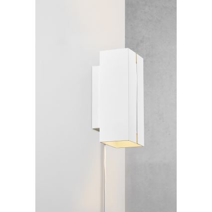 Nordlux - Светодиодный настенный светильник с регулированием яркости CURTIZ 2xLED/4,5W/230V белый