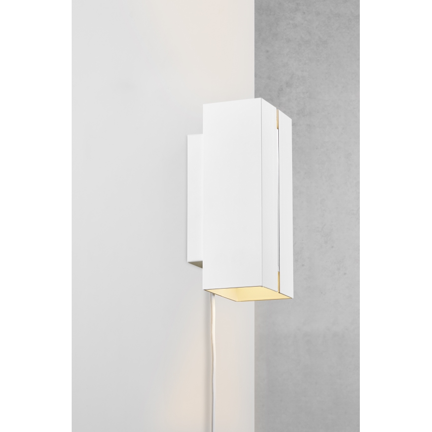 Nordlux - Светодиодный настенный светильник с регулированием яркости CURTIZ 2xLED/4,5W/230V белый