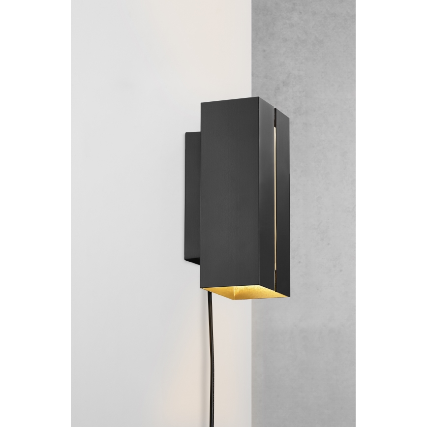 Nordlux - Светодиодный настенный светильник с регулированием яркости CURTIZ 2xLED/4,5W/230V черный