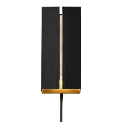 Nordlux - Светодиодный настенный светильник с регулированием яркости CURTIZ 2xLED/4,5W/230V черный