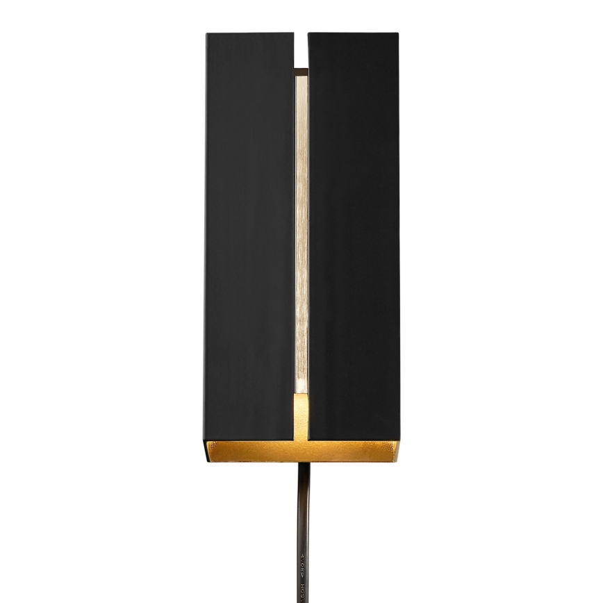 Nordlux - Светодиодный настенный светильник с регулированием яркости CURTIZ 2xLED/4,5W/230V черный