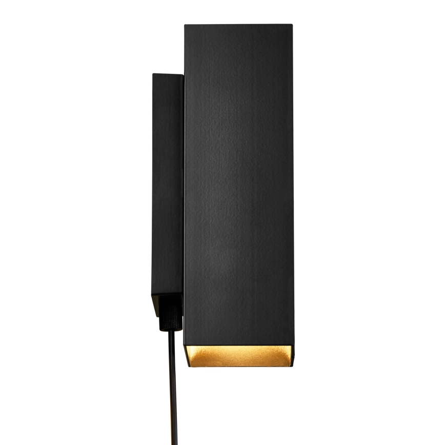 Nordlux - Светодиодный настенный светильник с регулированием яркости CURTIZ 2xLED/4,5W/230V черный