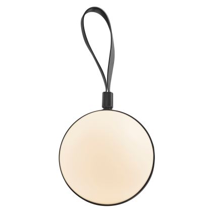 Nordlux - Светодиодный переносной уличный светильник с диммером BRING TO-GO LED/1W/3,7V IP54 1500 мАч черный