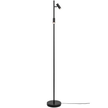Nordlux - Светодиодный сенсорный торшер с регулированием яркости OMARI 2xLED/3,2W/230V черный