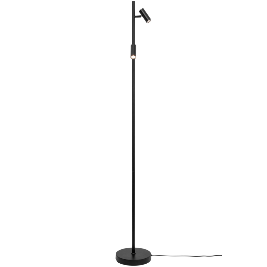 Nordlux - Светодиодный сенсорный торшер с регулированием яркости OMARI 2xLED/3,2W/230V черный