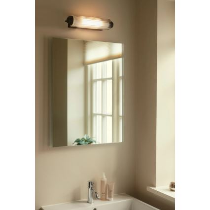 Nordlux - Світильник для дзеркала у ванну NIMAL 2xE14/25W/230V IP44 чорний