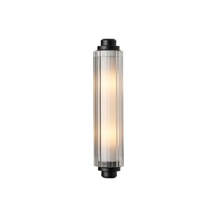 Nordlux - Світильник для дзеркала у ванну NIMAL 2xE14/25W/230V IP44 чорний