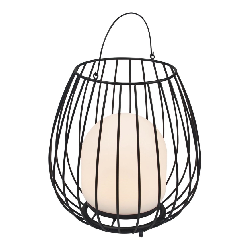 Nordlux - Світильник переносний зовнішній світлодіодний димований JIM TO-GO LED/3W/3,7V IP54 5000 mAh чорний