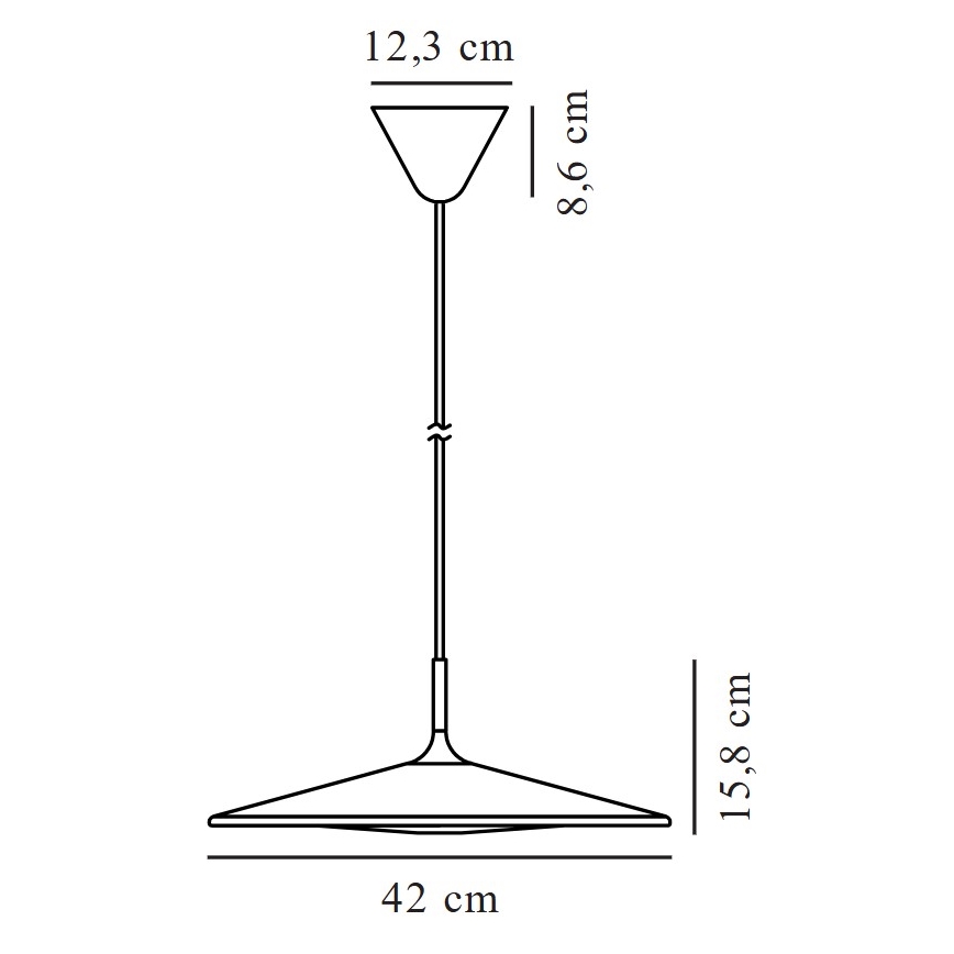 Nordlux - Світлодіодна підвісна люстра з регулюванням яскравості BALANCE LED/230V 2700K чорний