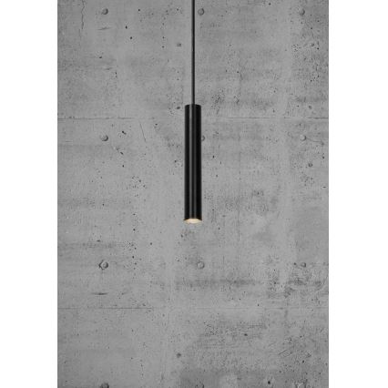 Nordlux - Світлодіодна підвісна люстра з регулюванням яскравості OMARI LED/4,4W/230V чорний