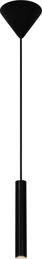 Nordlux - Світлодіодна підвісна люстра з регулюванням яскравості OMARI LED/4,4W/230V чорний