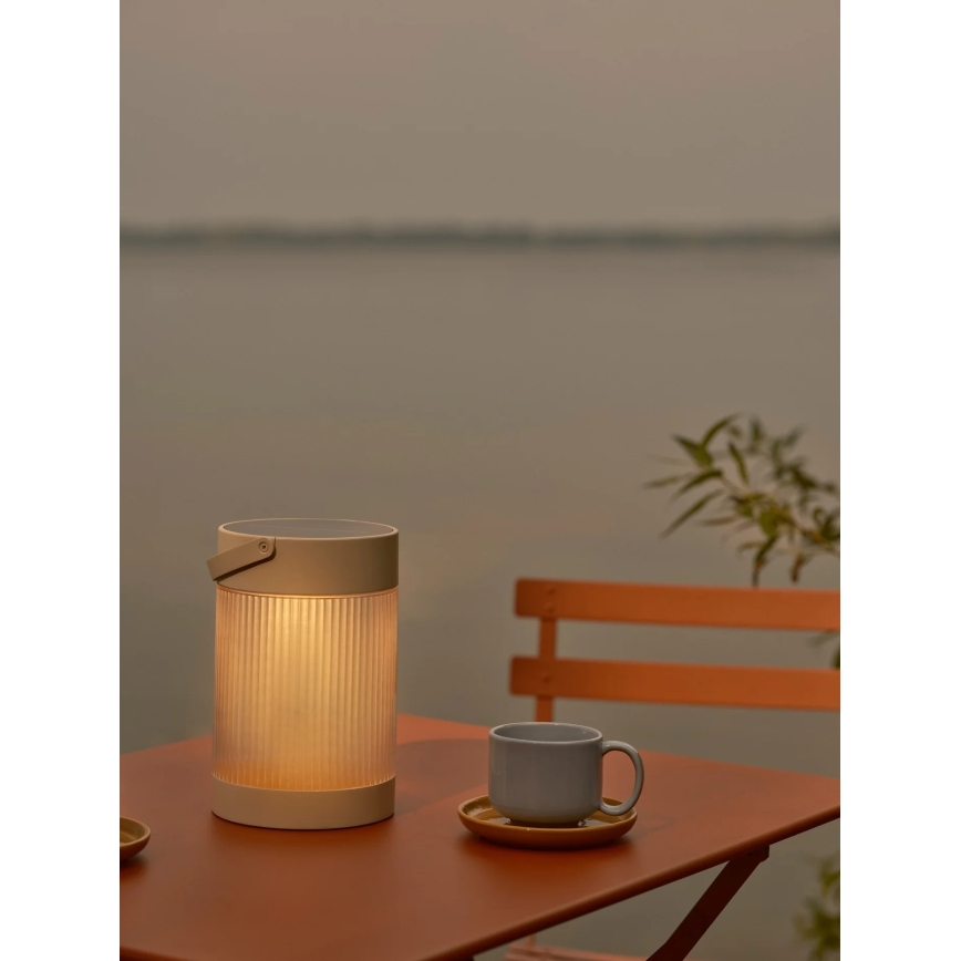 Nordlux - світлодіодна сонячна лампа COUPAR LED/3,2W/3,7V бежева