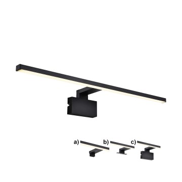Nordlux - Світлодіодне дзеркальне освітлення для ванної кімнати MARLEE LED/11,5W/230V 3000K IP44 чорний