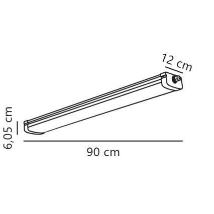 Nordlux - Світлодіодний технічний світильник BURBANK LED/31W/230V 4000K IP65