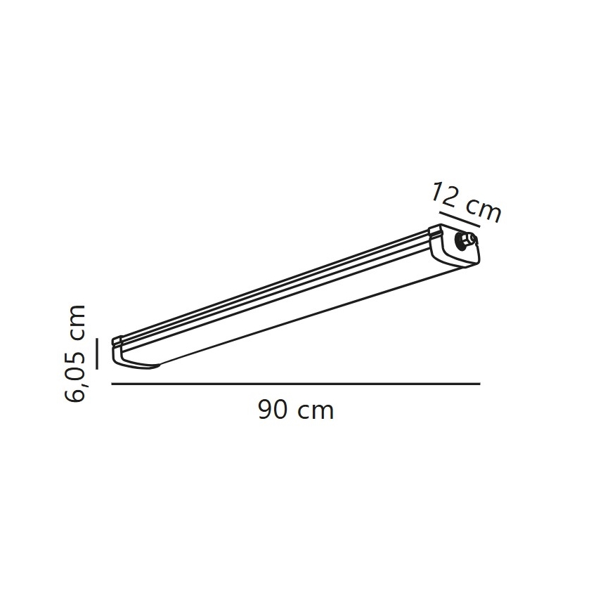 Nordlux - Світлодіодний технічний світильник BURBANK LED/31W/230V 4000K IP65