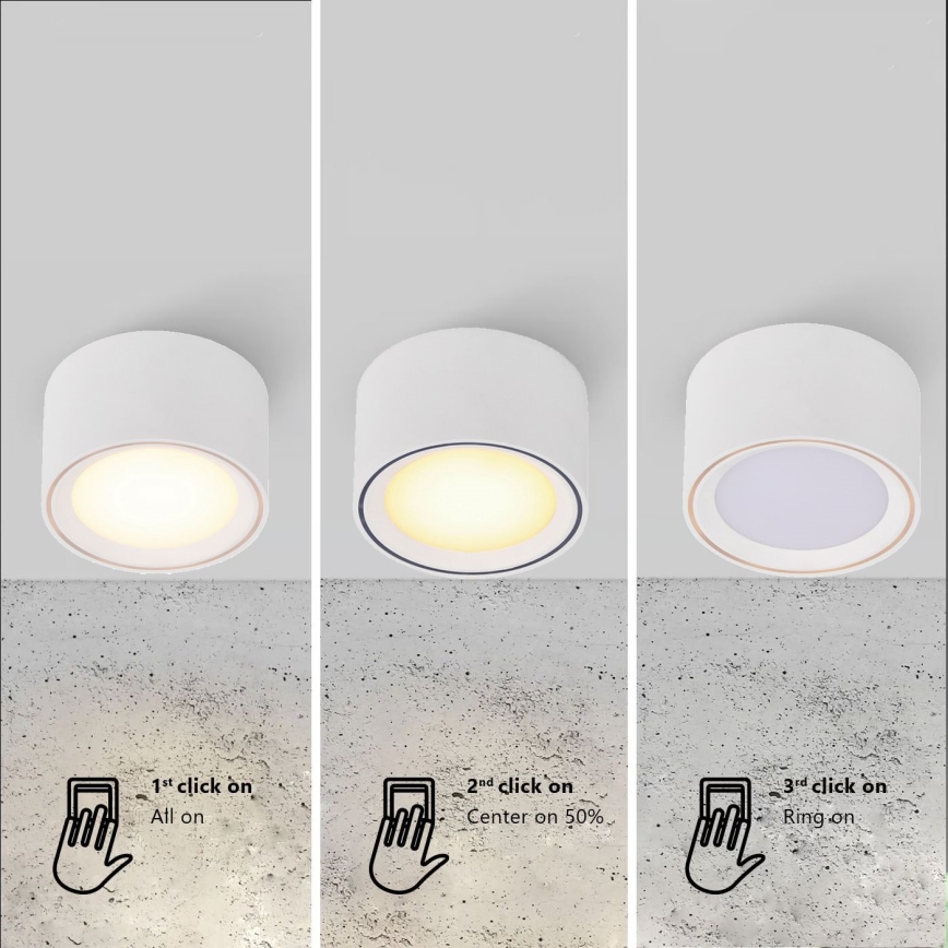 Nordlux - Світлодіодний точковий світильник FALLON LED/5,5W/230V білий