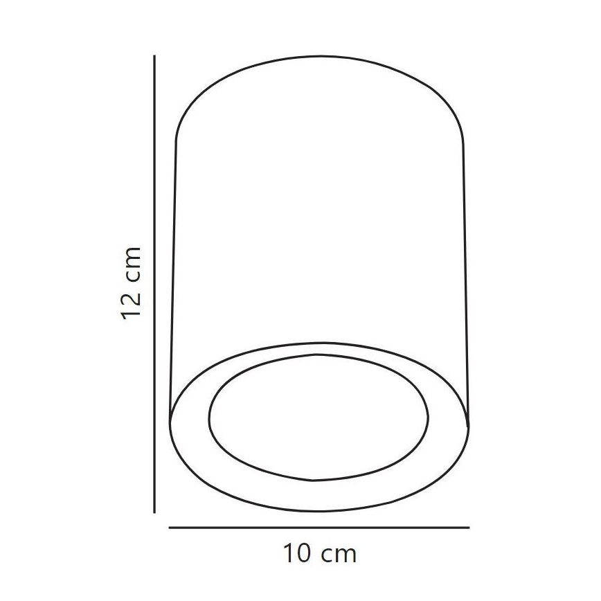 Nordlux - Світлодіодний точковий світильник FALLON LONG LED/5,5W/230V білий