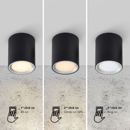 Nordlux - Світлодіодний точковий світильник FALLON LONG LED/5,5W/230V чорний