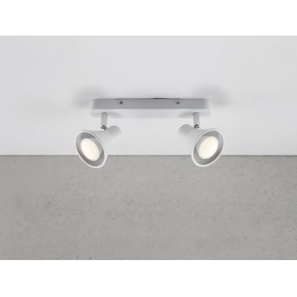 Nordlux - Точечный светильник EIK 2xGU10/35W/230V белый