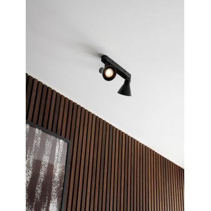 Nordlux - точечный светильник EIK 2xGU10/35W/230V черный