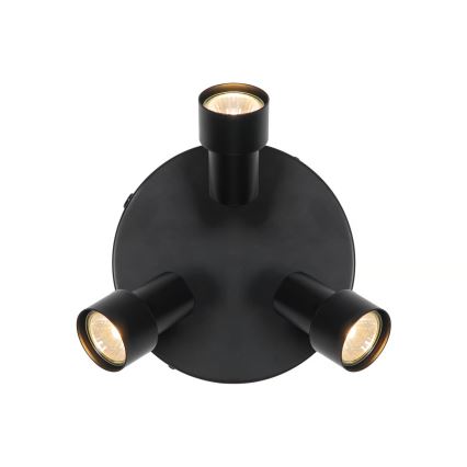 Nordlux - Точечный светильник BOSTON 3xGU10/5W/230V черный