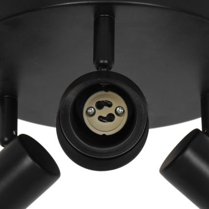 Nordlux - Точечный светильник BOSTON 3xGU10/5W/230V черный