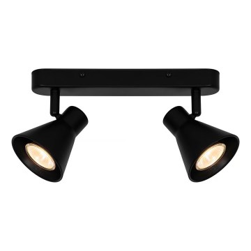 Nordlux - точечный светильник EIK 2xGU10/35W/230V черный