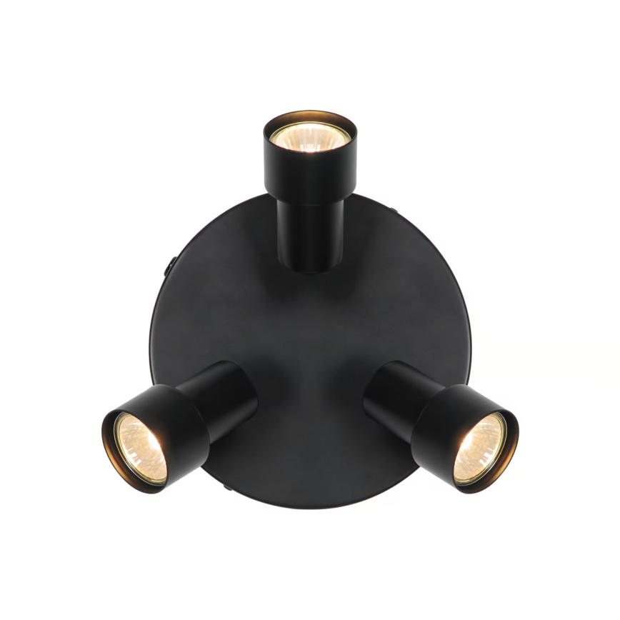 Nordlux - Точковий світильник BOSTON 3xGU10/5W/230V чорний