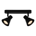 Nordlux - Точковий світильник EIK 2xGU10/35W/230V чорний
