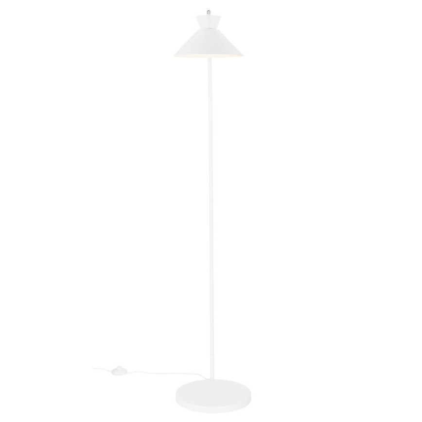 Nordlux - торшер DIAL 1xE27/10W/230V білий 150 см