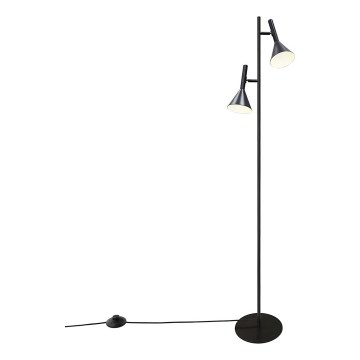 Nordlux - Торшер KELVIS 2xGU10/12W/230V чёрный