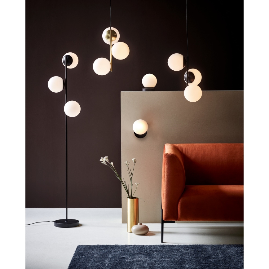 Nordlux - Торшер LILLY 3xE14/25W/230V черный