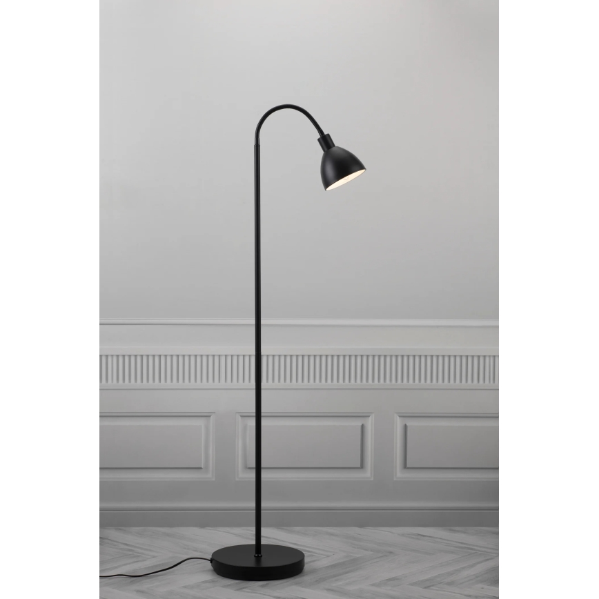 Nordlux - Торшер RAY 1xE14/25W/230V черный 153,5 cm