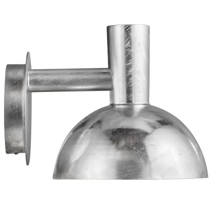 Nordlux - Уличный настенный светильник ARKI 1xE27/20W/230V IP54 серебристый