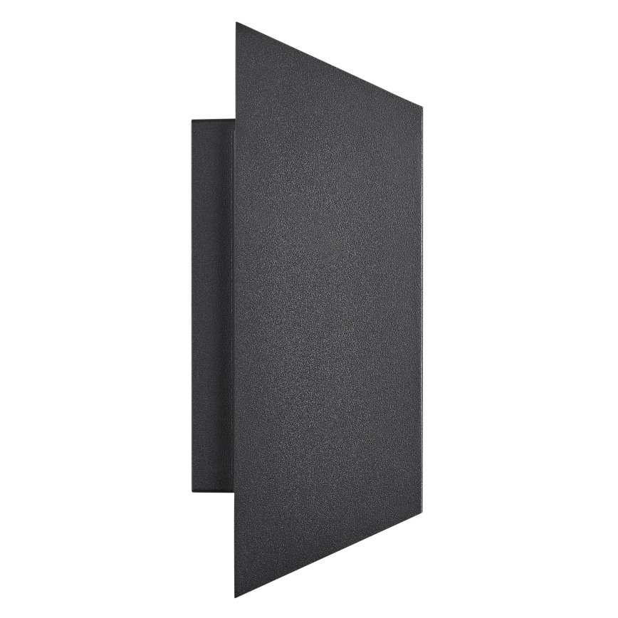 Nordlux - Уличный настенный светильник NICO 2xGU10/35W/230V IP54 черный