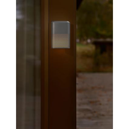 Nordlux - Уличный настенный светильник SIDARA 1xE27/15W/230V IP54 антрацит