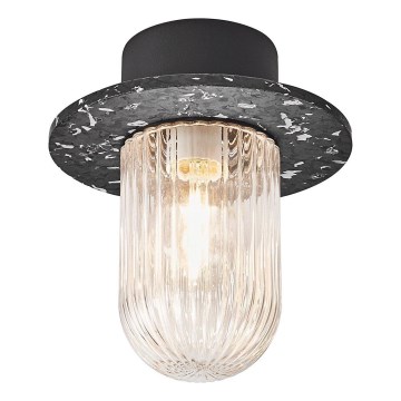 Nordlux - Уличный потолочный светильник JANUKA 1xE27/60W/230V IP54 черный