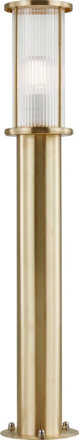 Nordlux - уличный светильник LINTON 1xE27/15W/230V IP54 латунь 80 см
