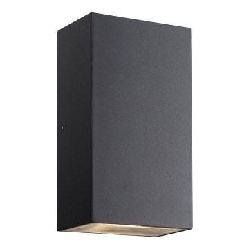 Nordlux - Уличный светодиодный настенный светильник ROLD LED/10,5W/230V 3000K IP54 черный