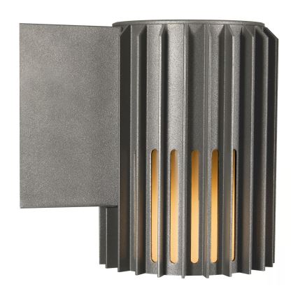 Nordlux - Уличный настенный светильник ALUDRA 1xE27/15W/230V антрацит