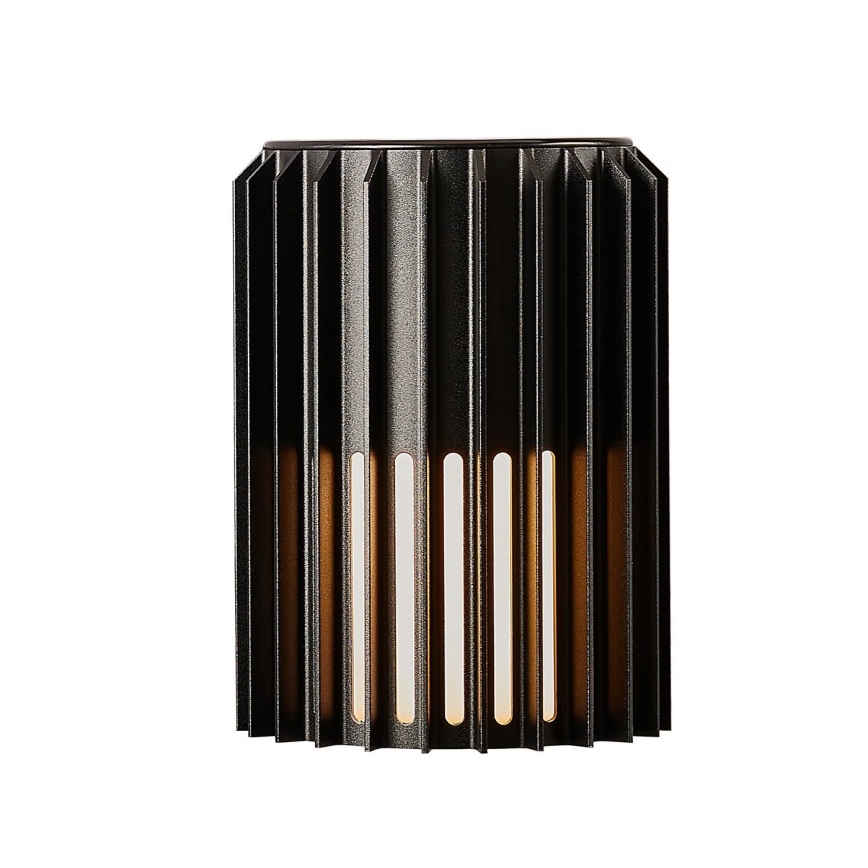 Nordlux - Уличный настенный светильник ALUDRA 1xE27/15W/230V черный