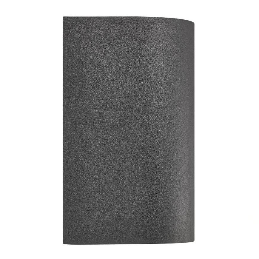 Nordlux - Уличный настенный светильник CANTO 2xGU10/28W/230V IP44 чёрный