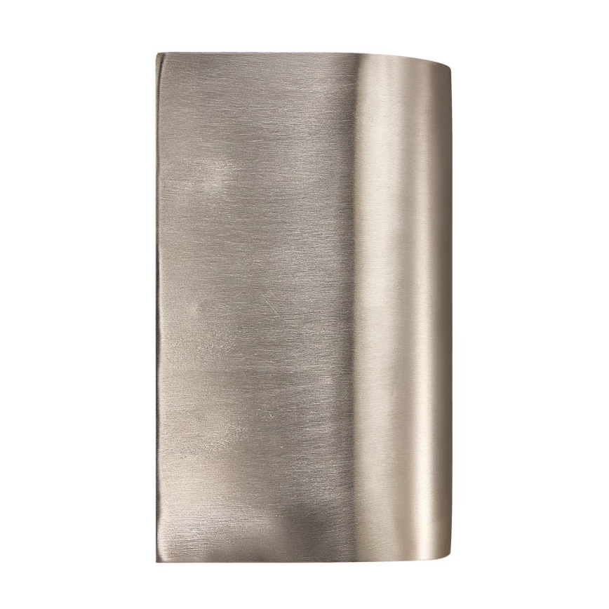 Nordlux - Уличный настенный светильник CANTO 2xGU10/28W/230V IP44 из нержавеющей стали