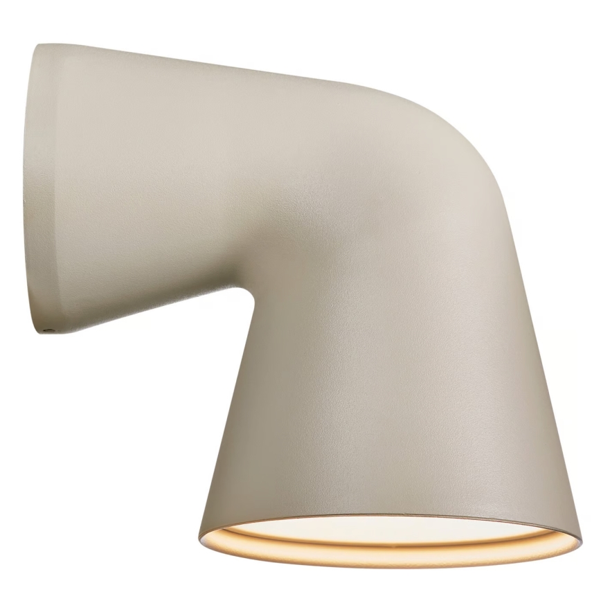 Nordlux - Уличный настенный светильник FRONT 1xGU10/28W/230V IP44 кремовый