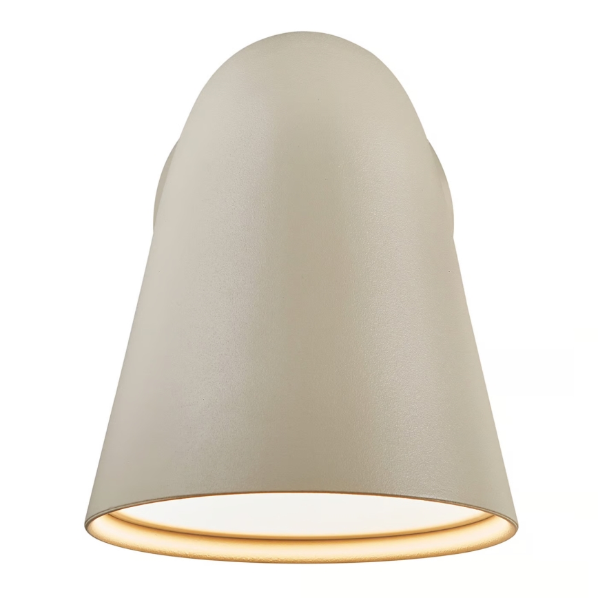 Nordlux - Уличный настенный светильник FRONT 1xGU10/28W/230V IP44 кремовый