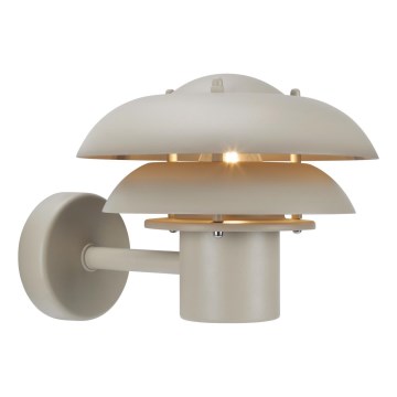 Nordlux - Уличный настенный светильник KURNOS 1xE14/12W/230V IP54 бежевый